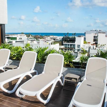 Big, Modern And Beautiful Beach Apartament 1Br Ocean View 普拉亚卡门 外观 照片