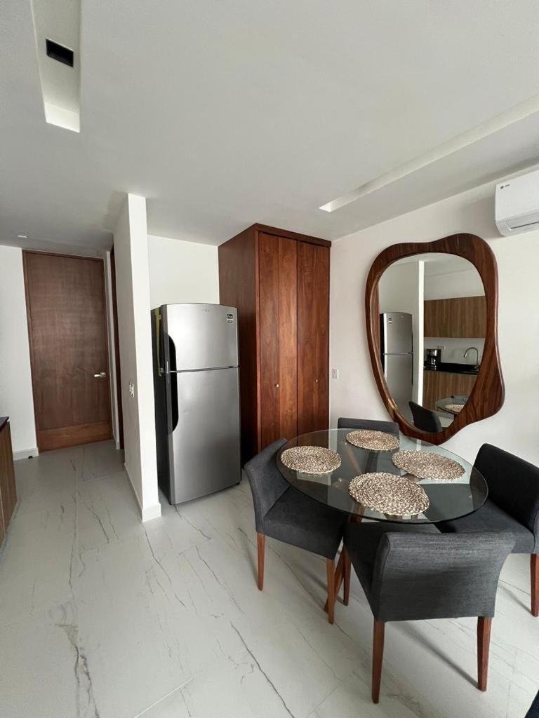Big, Modern And Beautiful Beach Apartament 1Br Ocean View 普拉亚卡门 外观 照片